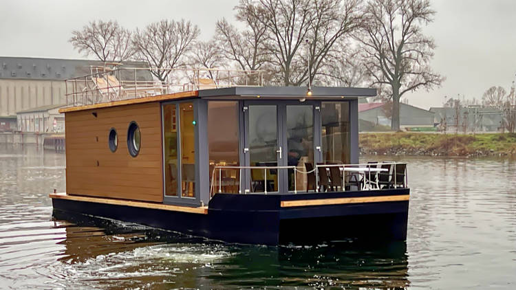 Hausboot für 6 Personen mit Dachterrasse