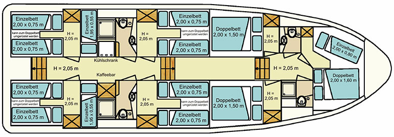 pc 1500 goliath grundriss unterdeck